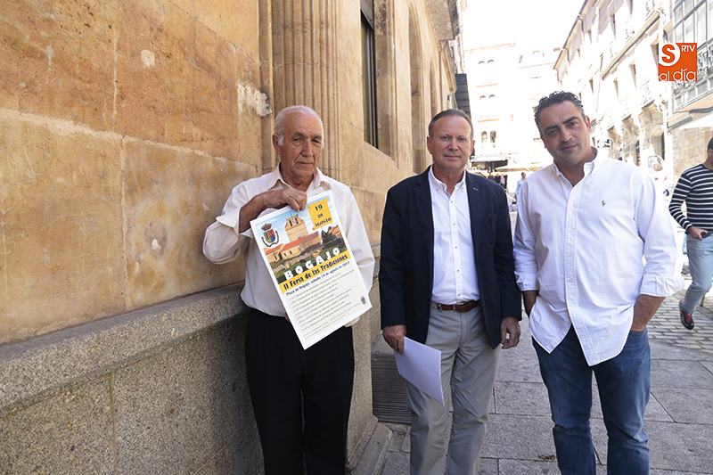 El diputado Román Hernández (centro) y el alcalde, Javier Castro (derecha). Foto: Alejandro López