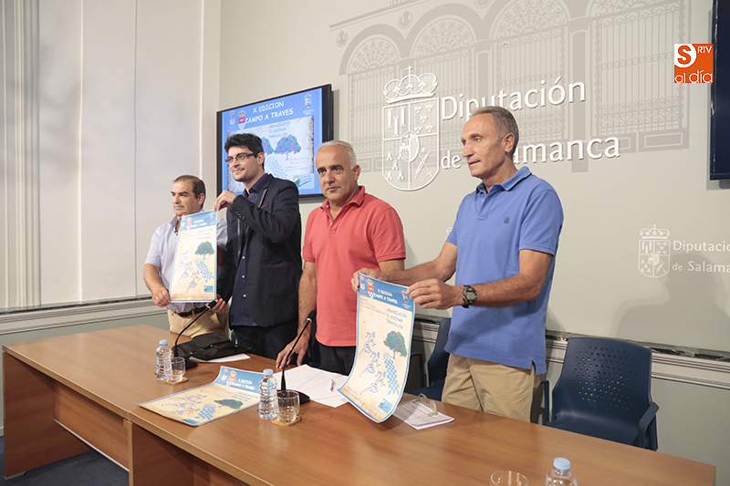 La Diputación ha acogido la presentación de la carrera de Terradillos. Foto: Alejandro López