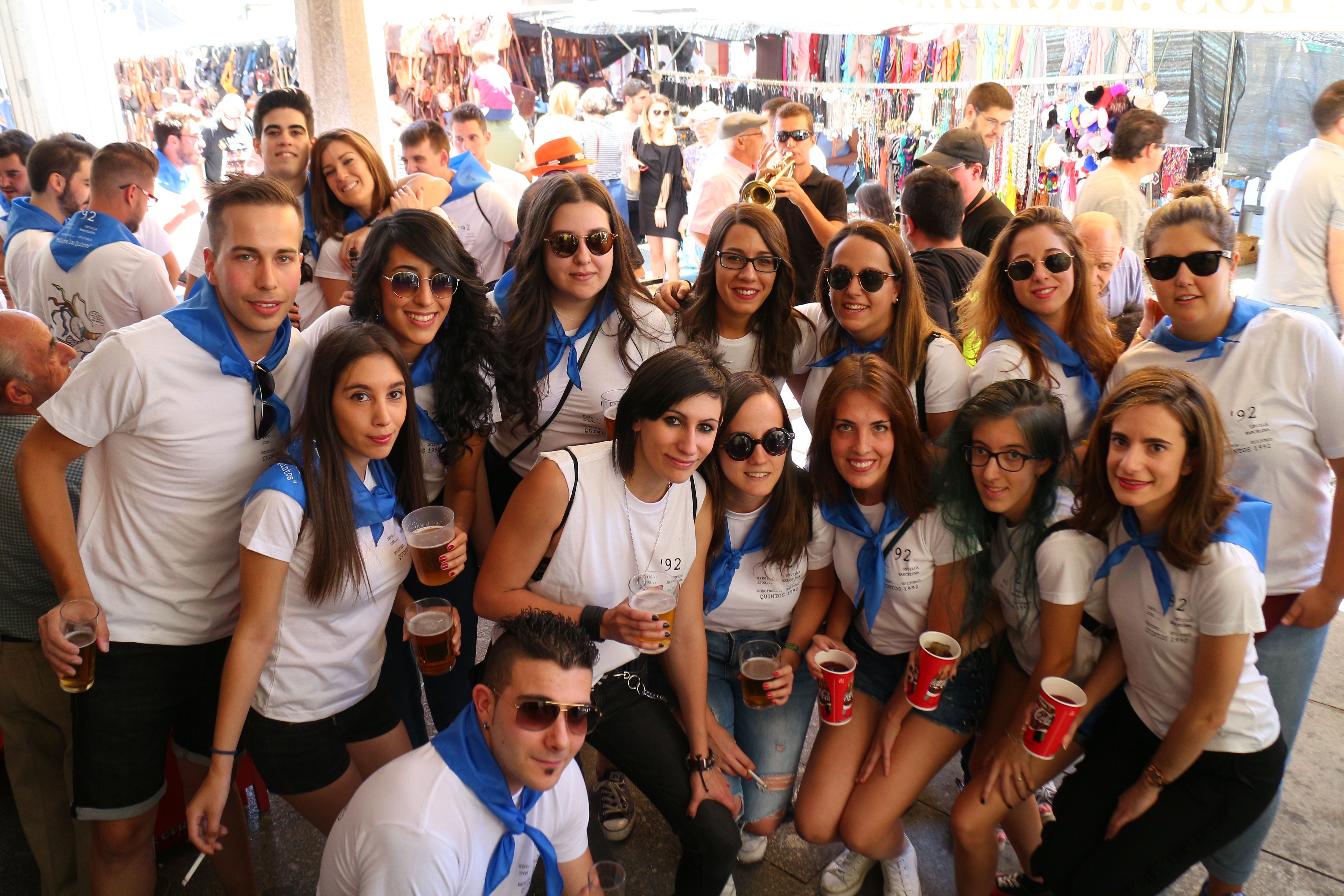 Los que cumplen 25 años están de fiesta hoy en Guijuelo