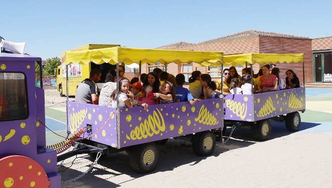El trenecito fue una de las atracciones más solicitadas