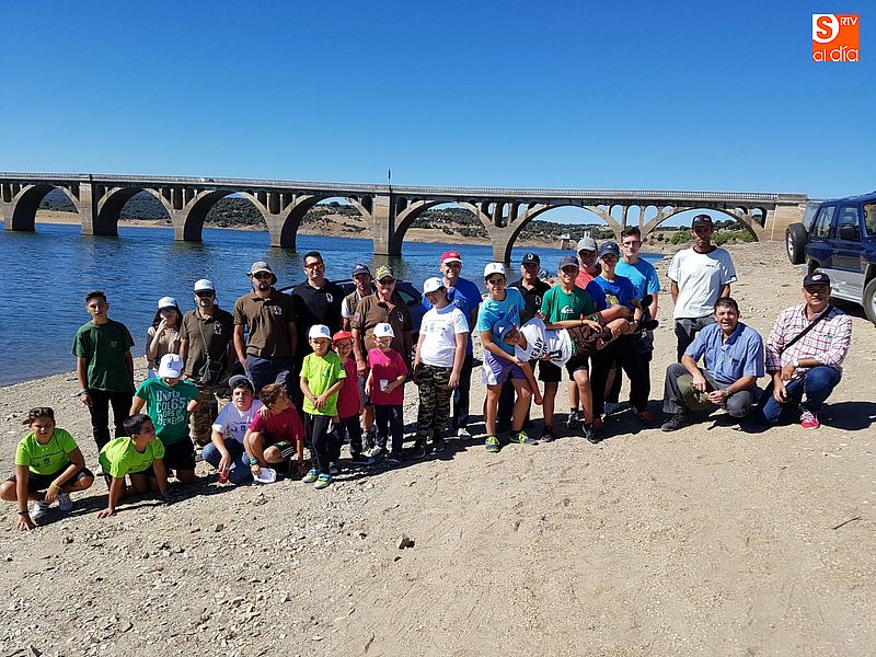 Los más pequeños compitieron un año más en la propuesta del club de pesca