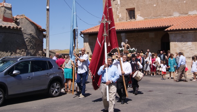 Procesión en honor a San Vicente