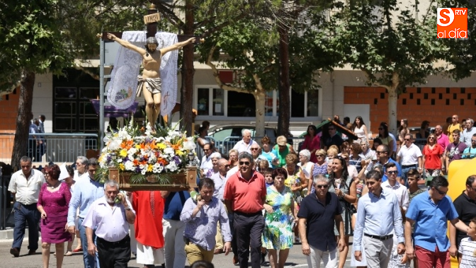 Procesión del Cristo de las Batallas en Castellanos de Moriscos