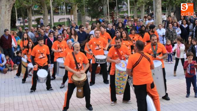 Actuación de Blocco Charro en el parque de la Alamedilla / Foto de Alberto Martín