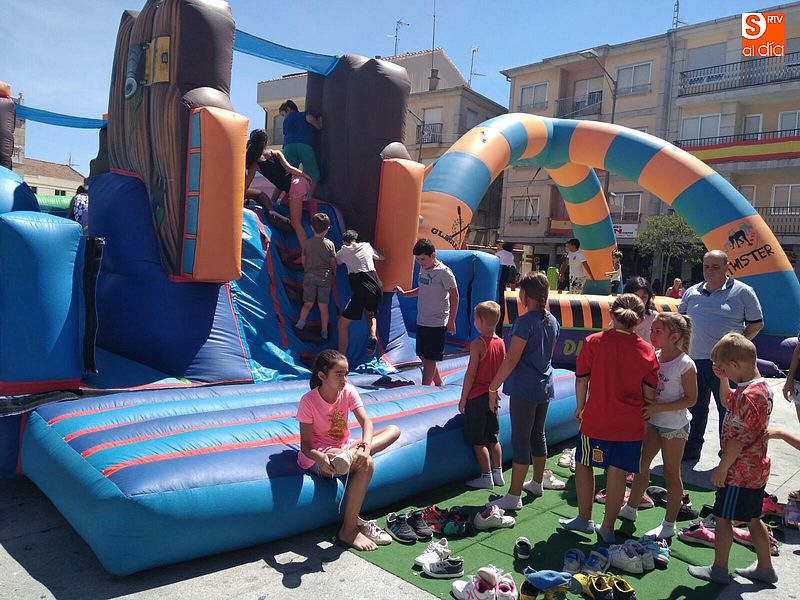 Los niños se apoderan de las fiestas