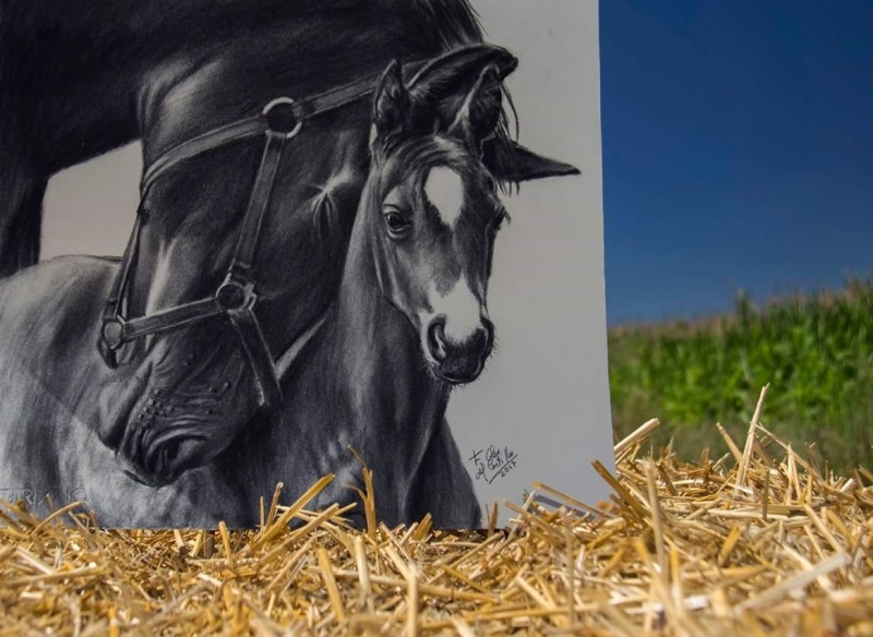 Una de las obras de Paqui González