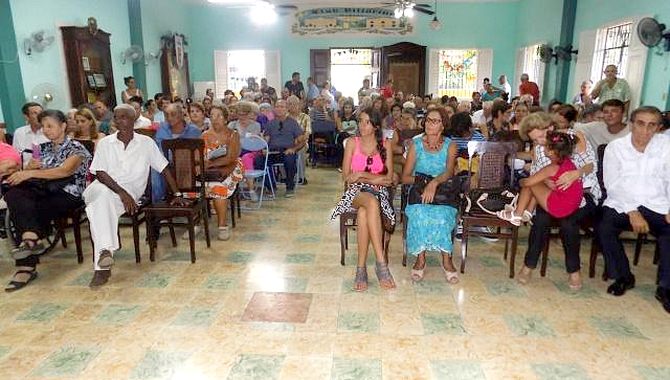 A los actos en La Habana acudieron más de 200 personas / FOTOS: CLUB VILLARINO