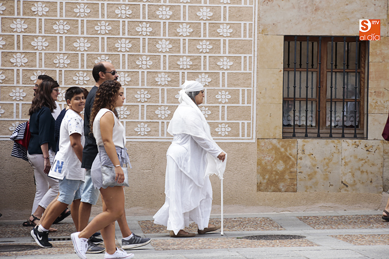 ‘Salamanca, dulce nombre te dieron’, es el título del recorrido teatralizado (Foto de Álex López)