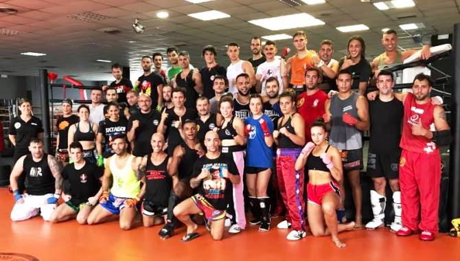 Foto familiar de la concentración