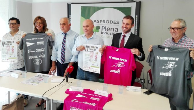Presentación de la IV Carrera Popular de ASPRODES