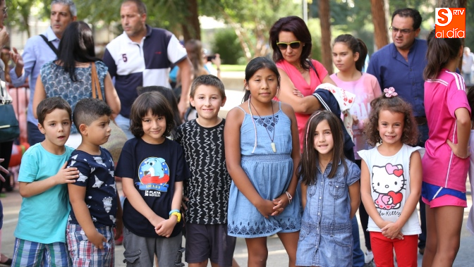Fiesta infantil en el parque Picasso / Foto de Alberto Martín