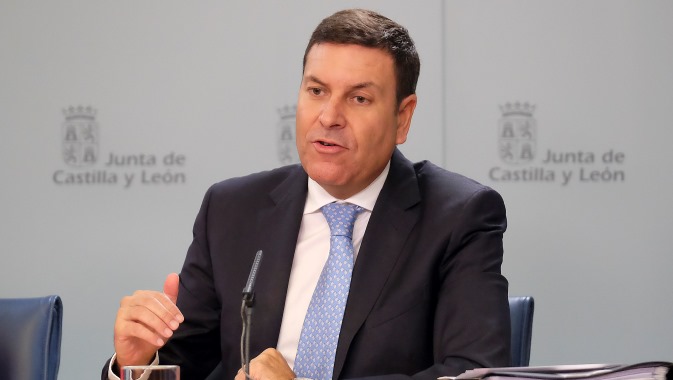 El consejero de Empleo, Carlos Fernández Carriedo