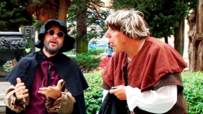 Kamaru Teatro ofrecerá el espectáculo Leyendas secretas de Salamanca, relatadas por un ciego y su sobrino