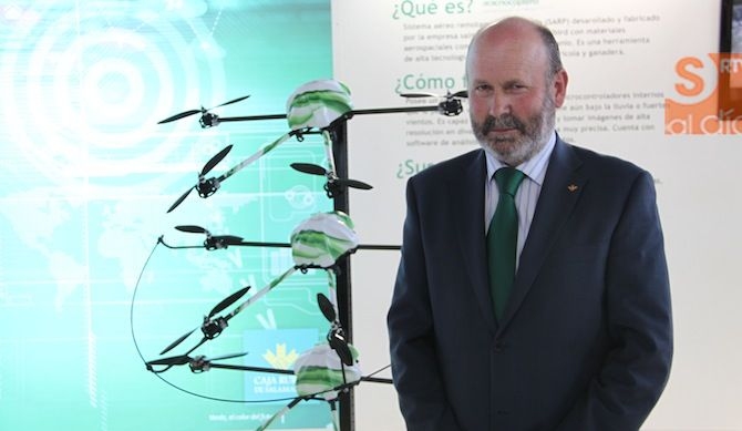 Ernesto Moronta, presidente de Caja Rural Salamanca