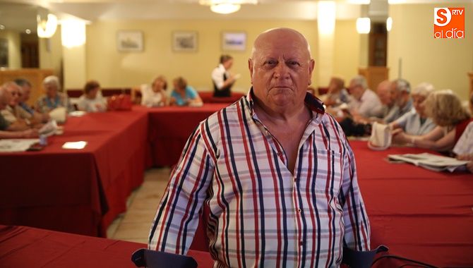 Fermín González, invitado este martes a la Tertulia Rona Dalba. Foto: Alberto Martín