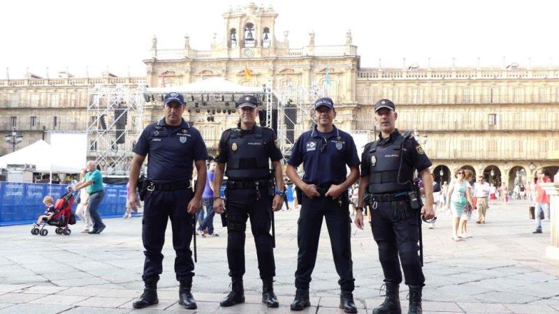 Foto 4 - Policías portugueses colaboran en el despliegue de seguridad de las Fiestas
