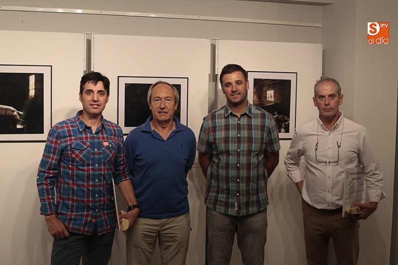 Foto de los premiados en el certamen de fotografía agrícola y ganadera. Foto: Alex López