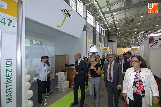 Stand del Grupo Feltrero, en el pabellón central de Salamaq17