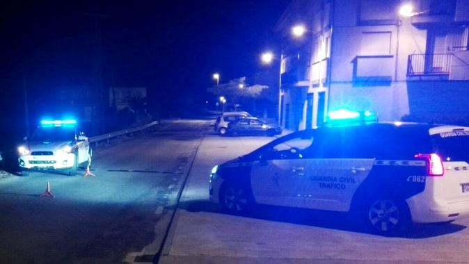 Operativo de vigilancia de carreteras de la  Guardia Civil de Salamanca