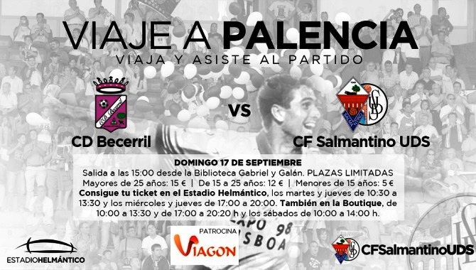El Salmantino UDS organiza un viaje para presenciar el partido ante el Becerril  