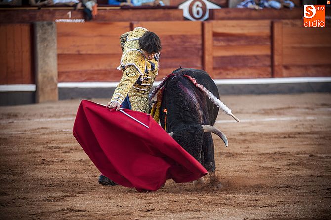 Antonio Grande en la feria de Salamanca 2017/ Foto: Adrián Martín