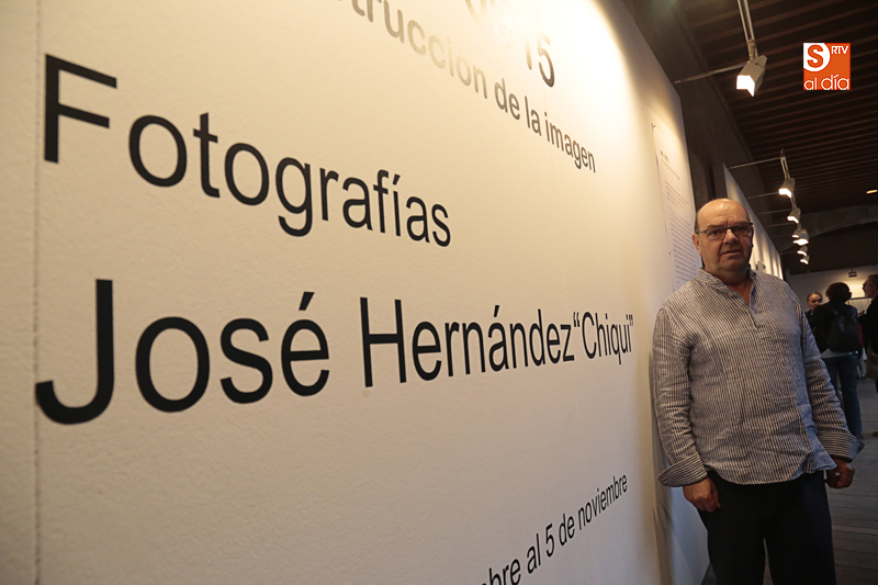 José Hernández ‘Chiqui’, fotógrafo cuyas obras se exponen en la Casa de las Conchas / Foto de Alejandro López