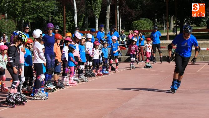Patinaje en Los Jesuitas. Fotos: Alberto Martín