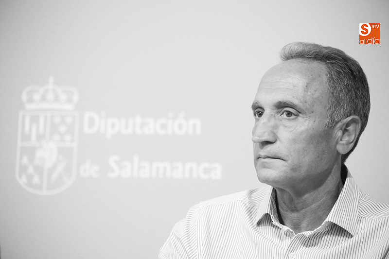 Moisés Muñoz, en la presentación de una de una de las carreras populares disputadas este verano. Foto: Alex López