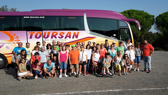 Acopedis disfruta en el sur de su tradicional viaje vacacional