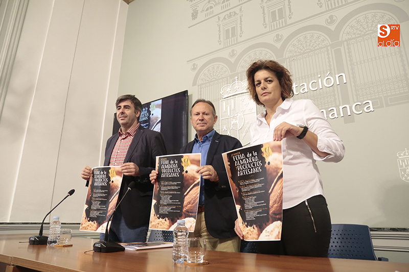 Presentación de la I Feria de la Almendra de Saucelle / Foto: Alejandro López
