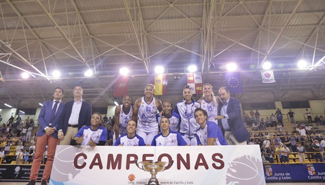 Perfumerías Avenida se alza con la Copa Castilla y León. Foto: @CBAvenida