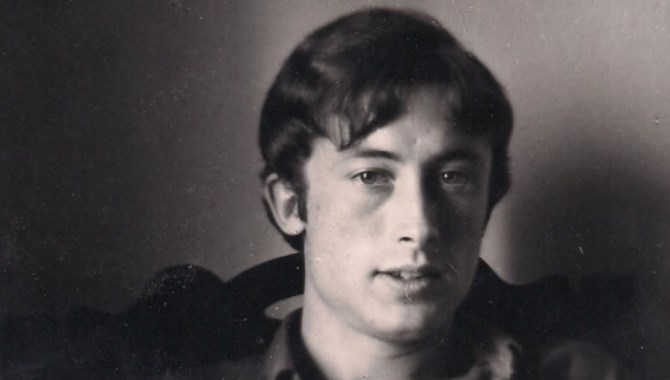 El poeta Aníbal Núñez de joven (Archivo familia Núñez)