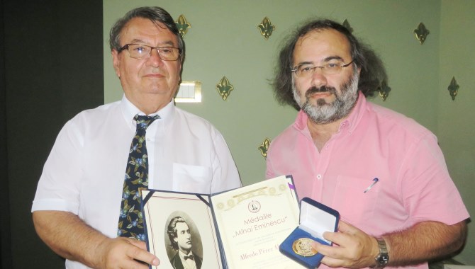 Ion Deaconescu y A. P. Alencart, en Craiova