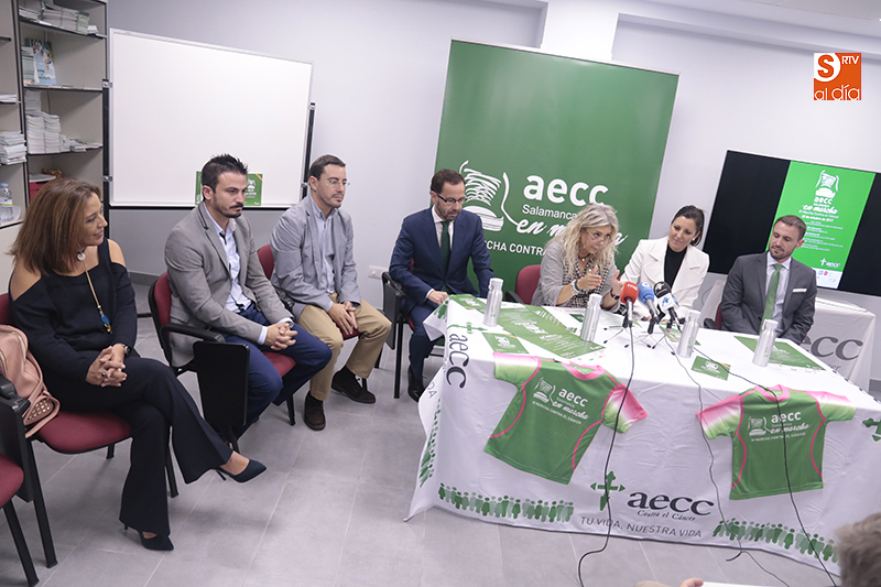Acto de presentación de la IV Marcha contra el cáncer. Foto: Alejandro López