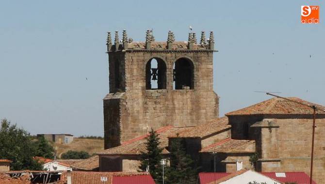 La construcción de la torre de la iglesia de Guadramiro se le atribuye a la saga de canteros de los Lanestosa / CORRAL