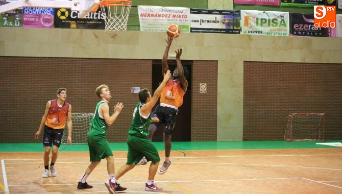 Un momento de la final contra el Fundación León