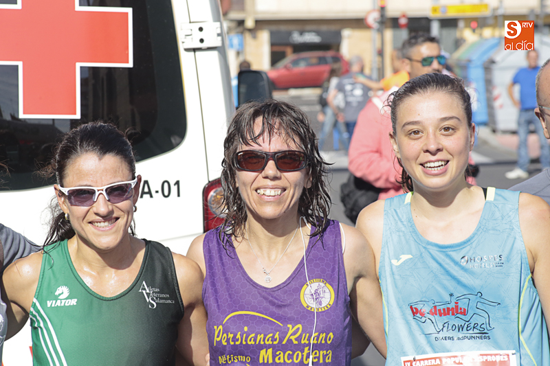 David Ruano e Isabel Almaraz vencen en la IV Carrera Popular de Asprodes