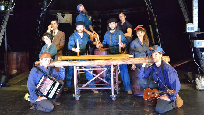 Artistas del grupo Lurrak