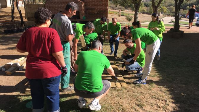 Voluntarios de Iberdrola en Béjar