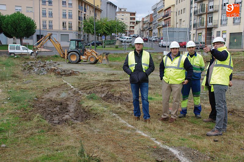 Las obras de construcción del centro comenzaron hace casi un año