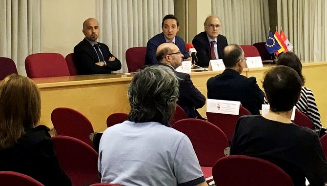 Presentación de los quince proyectos del programa de prototipos orientados al mercado en TCUE, organizada por la Fundación General de la USAL