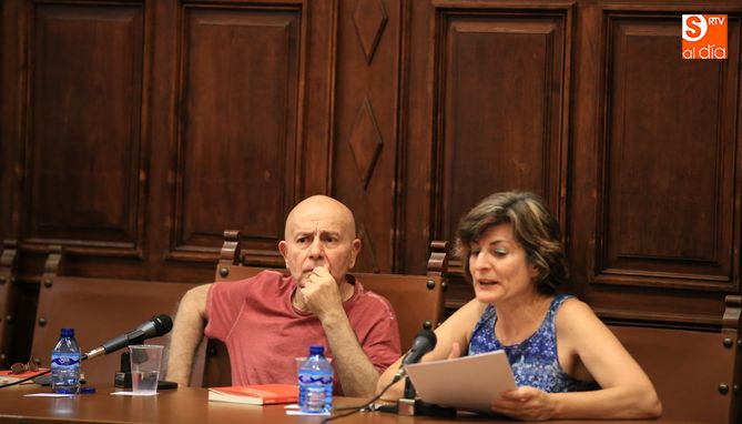 Hugo Mujica y María Ángeles Pérez López. Foto: Alberto Martín