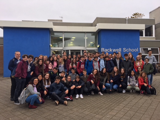 Alumnos de ESO y Bachillerato del colegio Calasanz participan en el intercambio de Inglaterra