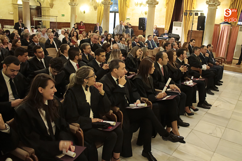 Un momento del acto realizado en el Casino de Salamanca (Foto de Álex López)