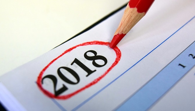 Calendario laboral de 2018