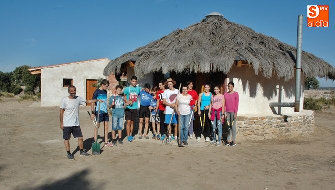 Jornadas de trabajos en los valles comunales, en Monleras