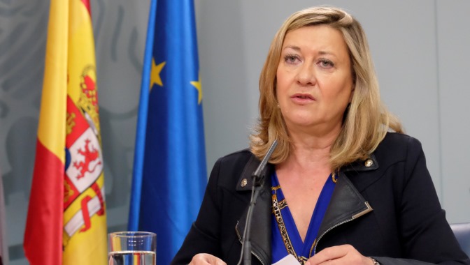 La consejera de Economía y Hacienda, Pilar del Olmo