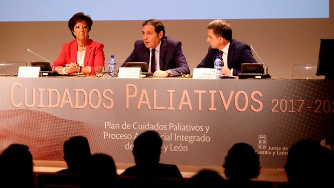 Imagen de la presentación del Plan regional de cuidados paliativos 2017-2020