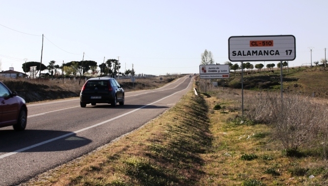 La carretera de Alba de Tormes es la secundaria con más tráfico  