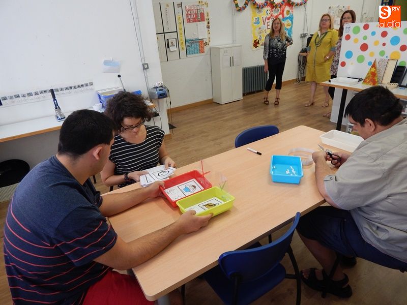 Instalaciones del centro de día, uno de los servicios clave de Ariadna en Salamanca